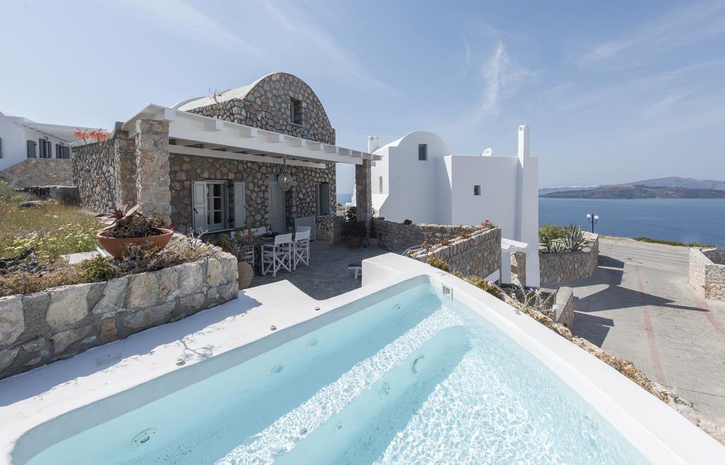 Red Cliff Villa 2Bedroom Villa With Caldera View And Plunge Pool Akrotírion Eksteriør bilde