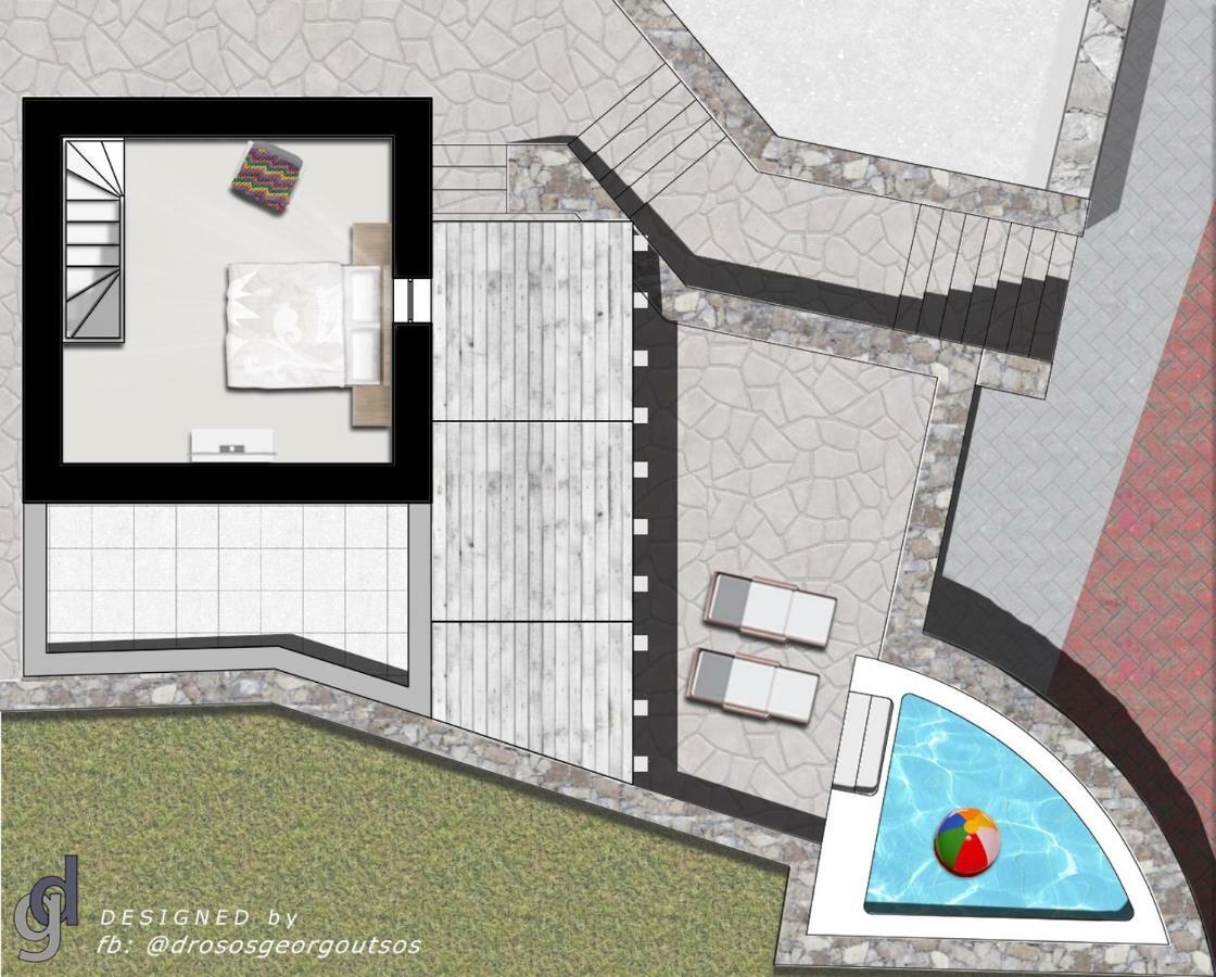Red Cliff Villa 2Bedroom Villa With Caldera View And Plunge Pool Akrotírion Eksteriør bilde